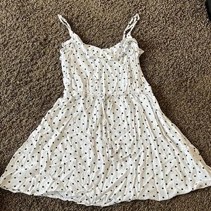 White polka dot Sun dress